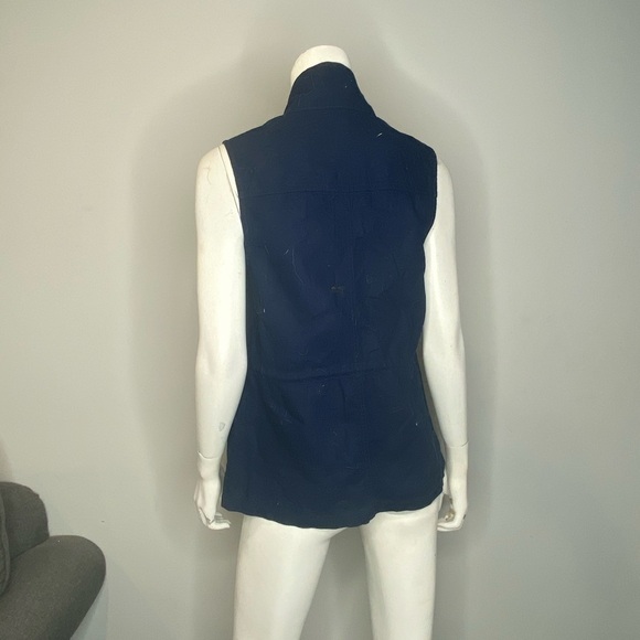 MAURICE'S Vest Top Drawstring Pockets Eyelet - Picture 6 of 8